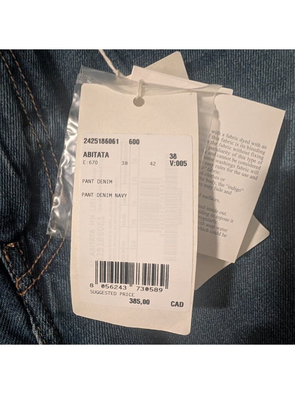Weekend MaxMara | Abitata Blue Wide Leg Jeans - Picture 9 of 16